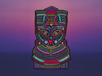 Mesmerizing Beats african artist artoftheday colorful design illustration tribal