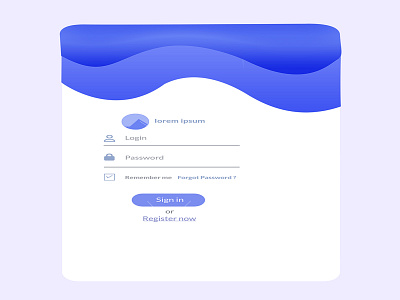 Login form