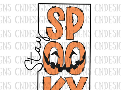 Stay Spooky Doodle Halloween PNG | fall png