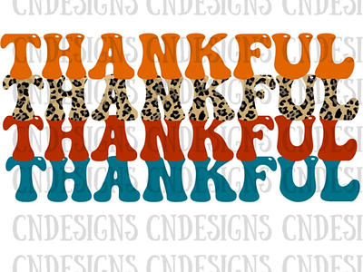 Thankful PNG | Thanksgiving PNG | Fall PNG