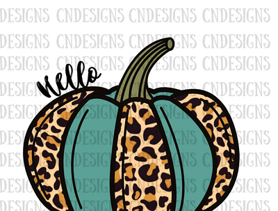 Hello Pumpkin PNG | Leopard and Teal PUMPKIN PNG app branding design graphic design illustration logo typography ui ux vector