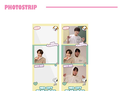 K-pop Photostrip / Photobooth Frame