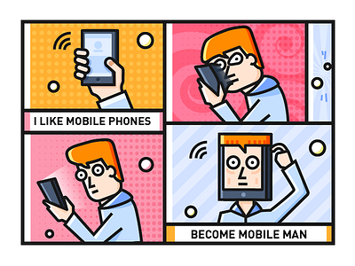 Mobile man