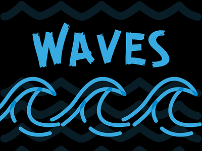 WAVES brand branding canva canva logo design graphic design illustration logo logo branding logo design logo maker logo making logos personal branding