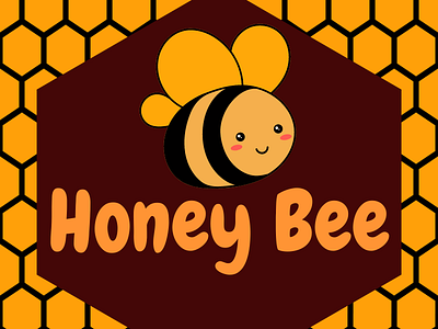 Honey Bee 🐝 animal logo bees beeswax branding canva canva logo design graphic design honey honey bee illustration logo logo branding logo design logo designs logo ideas logo inspiration logo maker logo making logos