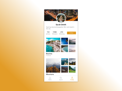 User Profile daily 006 daily 100 challenge daily challenge daily ui social media user profile