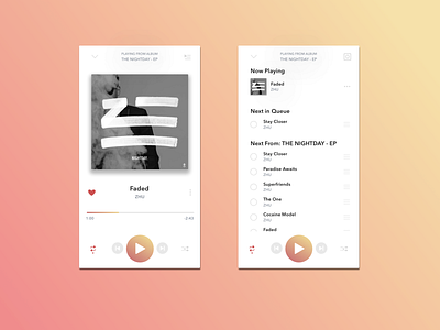 Music Player daily 009 daily 100 daily 100 challenge daily challenge daily ui music player music player ui