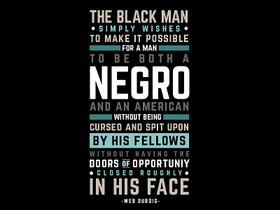 Black & American african american black dubious poster quote typography wisdom