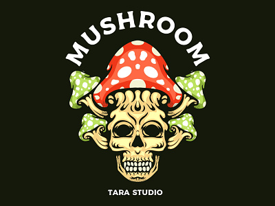 Mushroom!!! artwork brand design digital drawing graphic design illustration logo