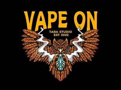 Vape On !!! artwork brand design digital drawing graphic design illustration logo