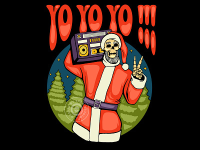 Yo Yo Yo !!! artwork brand design digital drawing graphic design illustration merch tattoo tee tshirt