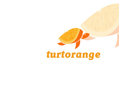 turtorange logo business logo company logo flat logo freelance graphic design logo logo branding logo design logo design illustrator minimal logo modern logo turtle logo typhography