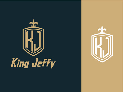 King Jeffy business logo company logo design flat logo freelance graphic design illustration j logo k logo king jeffy king logo letter logo logo logo branding logo design logo design illustrator luxurious logo minimal logo premium logo typhography