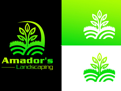 Landscape Logo business logo company logo design freelance graphic design illustration land landscape logo leaf logo logo logo branding logo design logo design illustrator minimal logo nature logo tree logo typhograpy unique logo