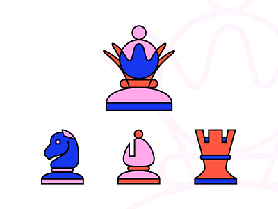Unused chess icons chess chess piece icon