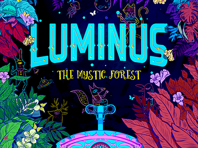 The World Of Luminus Project animation digital art motion graphics
