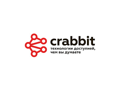 Crabbit IT Company c claw company crab it letter logo tech technology