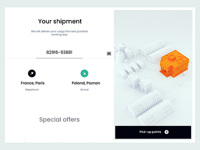Delivery - UX/UI Design animation app concept delivery design interaction mobile ui ux