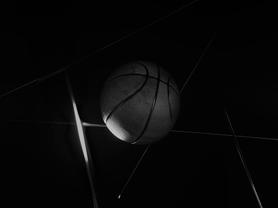 Cut the Net 3d animation ball basket basketball motion graphics