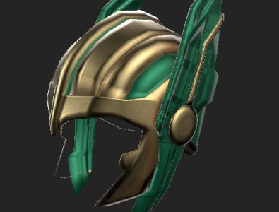 Ancient helmet 3d model.