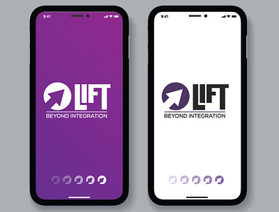 LIFT app app visuals apps loading screen phone photoshop