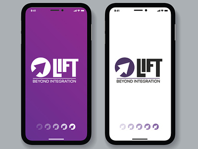 LIFT app app visuals apps loading screen phone photoshop