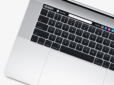 Panda Touch Bar Concept apple bar concept macbook macbook pro pro touch touch bar