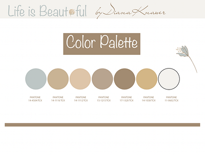 Color Palette for Surface/Textile Design Collection collection color palette design illustrator surface design textile design