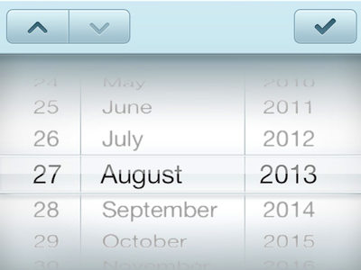 New datepicker of freshbox in iOS7