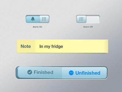 Freshbox Button Detail button fridge icebox note reminder reshbox swtich