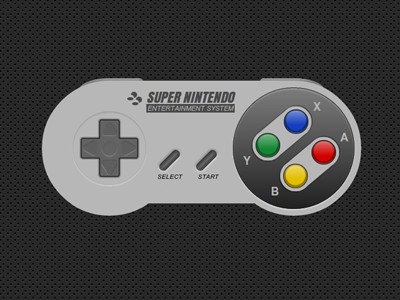 SNES Controller controller css3 gaming snes