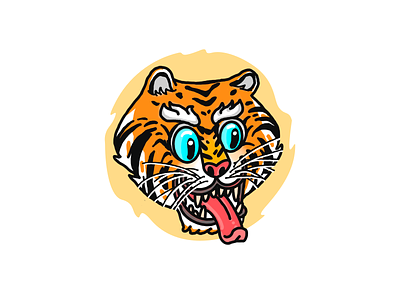 El Tigre branding design illustration logo