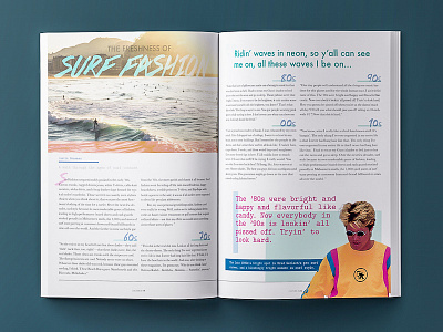 The Freshness of Surf Fashion | Editorial Spread