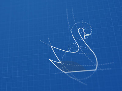 Black Swan Data - Logo Blueprint blueprint logo