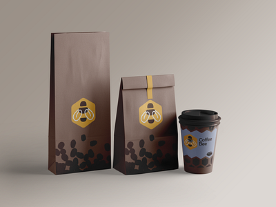 Coffee Bee Packaging and Branding branding graphic design logo packaging