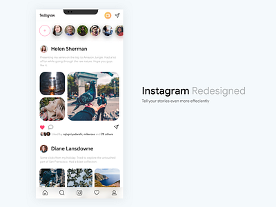 Instagram Redesign