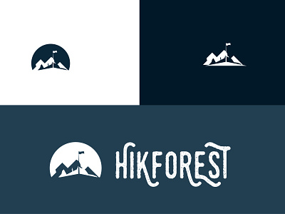 Hikforest Logo brand identity branding graphic design logo logo design