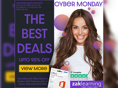 Cyber Monday Ad branding design graphic design