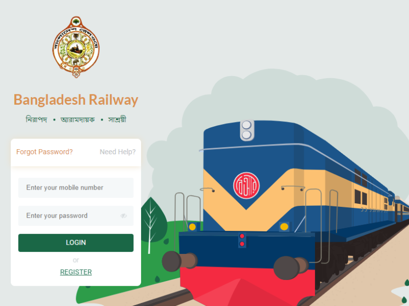 Bangladesh Railway E Ticketing Website UI By Gopal Chandra Dey On Dribbble   Screencapture Eticket Railway Gov Bd Login En 2022 11 16 15 20 40 