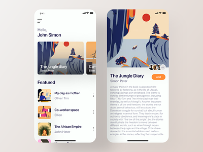 Social Journalism App Design - Download Freebie