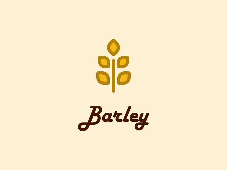 Barley - Logo Design by Desinn Studio on Dribbble