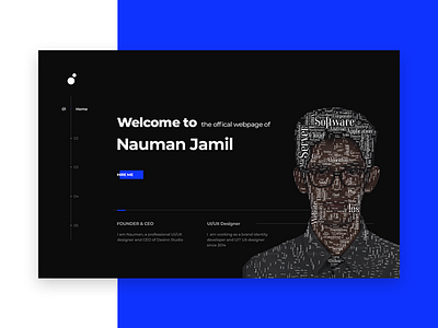 Personal Website - Landing Page