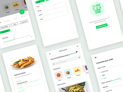 Restaurant Finder App - UI Design