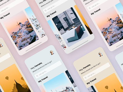 Travel App UI Kit Freebie