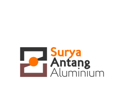 Surya Antang Aluminium Logo branding graphic design logo