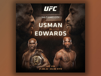 UFC Concept Banner Design banner banner design design graphic design