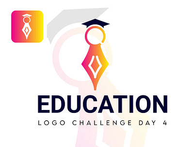 EDUCATION Iconic Logo branding graphic design logo