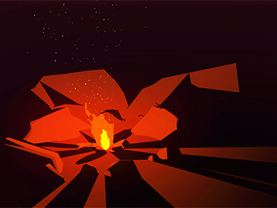 Fire Experiment after effects afx animation c4d cinema 4d fire motion graphics particular