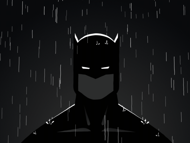 Batman aftereffects animation batman illustration mograph thedarkknight vector