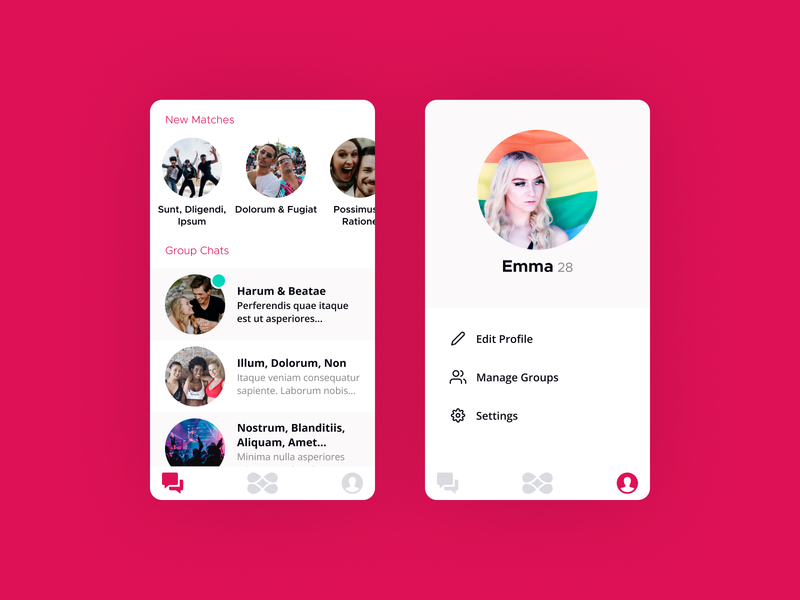 Dating & Social App - UI/UX, Product, Development, & Branding